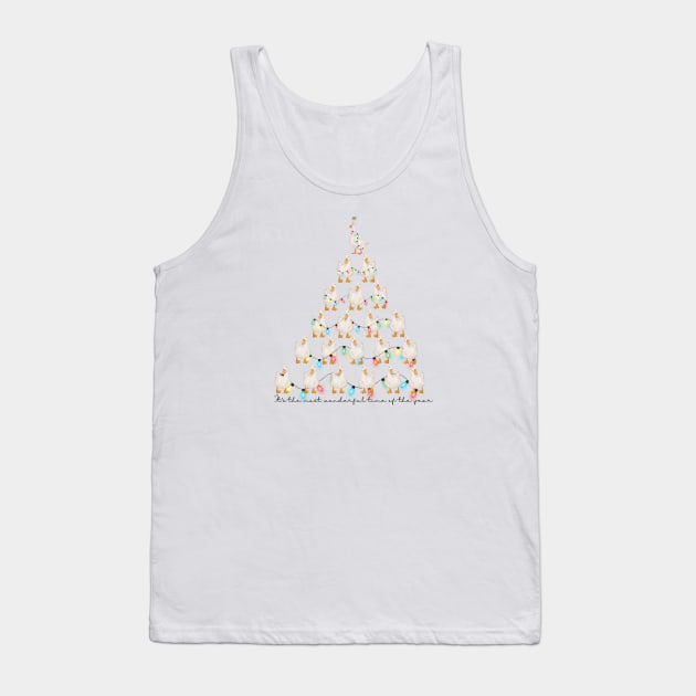 Merry Duckmas Tank Top by The Farm.ily